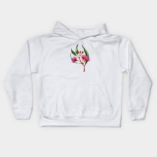 Pink Eucalyptus Kids Hoodie